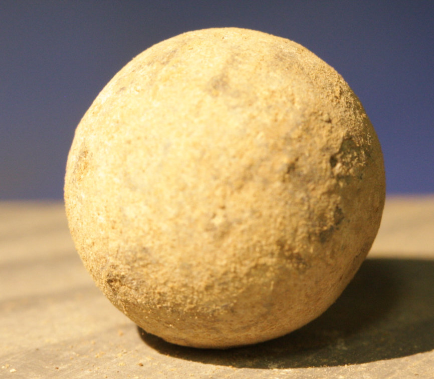 JUST ADDED ON 9/14 - THE BATTLE OF ANTIETAM - .69 Caliber Round Ball - From an Old Relic Hunter's Boxed / Identified Collection EG-AMI06