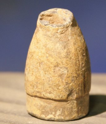 JUST ADDED ON 9/14 - THE BATTLE OF GETTYSBURG / CASHTOWN / CONFEDERATE APPROACH - Rare Pulled/Misfired Colt Dragoon Revolver Bullet with Relic Hunter's ID JUST ADDED ON 9/14 - THE BATTLE OF GETTYSBURG / CASHTOWN / CONFEDERATE APPROACH - Rare Pulled/Misfired Colt Dragoon Revolver Bullet with Relic Hunter's ID