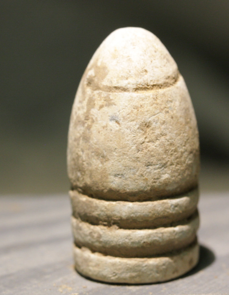 JUST ADDED ON 9/21 - GETTYSBURG - DEVIL'S DEN - ROSENSTEEL FAMILY - .54 Caliber Bullet GR-IRDDH85