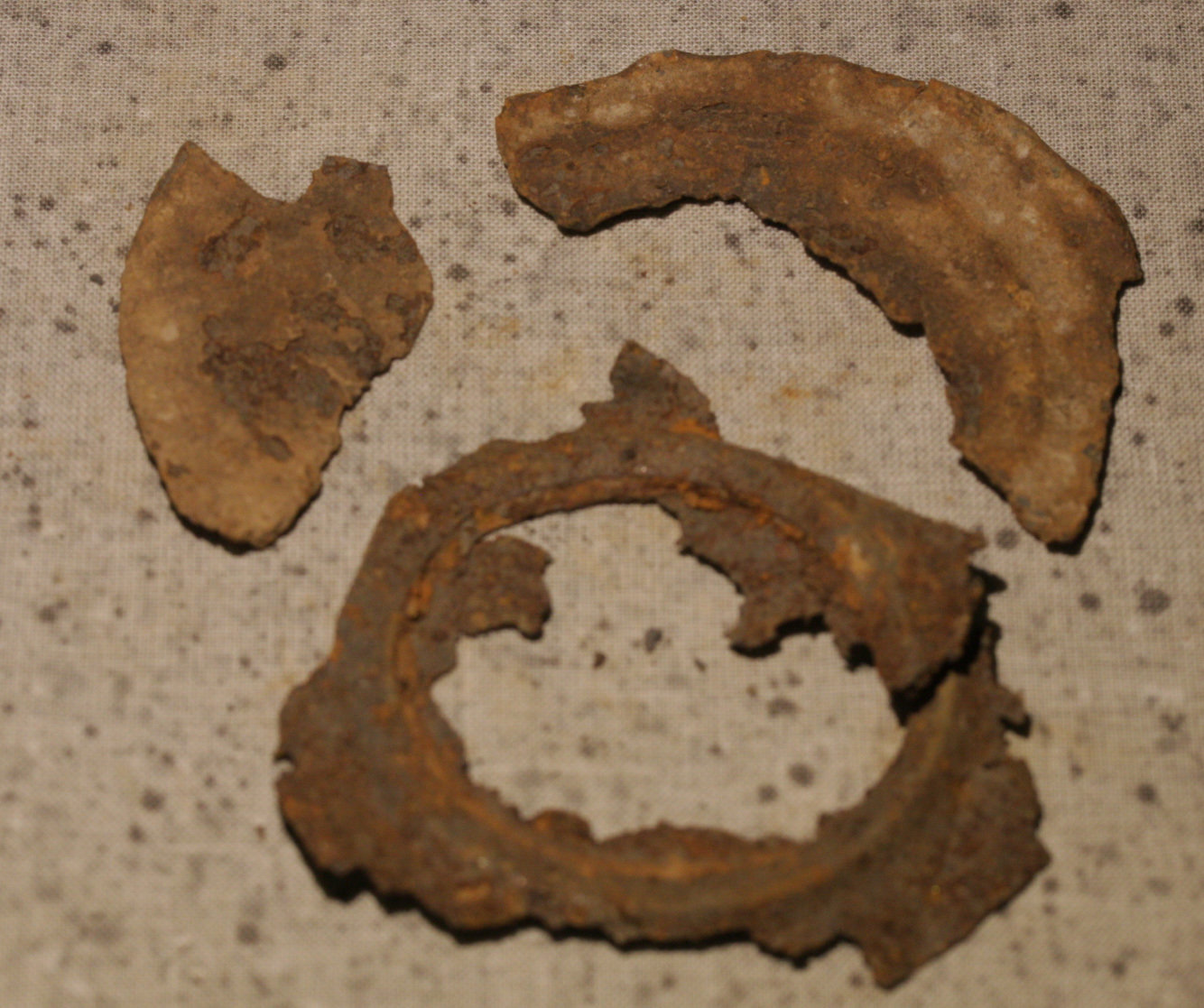 JUST ADDED ON 11/29 - THE BATTLE OF CEDAR CREEK - Three Pieces of Ration Cans WB-CCK36
