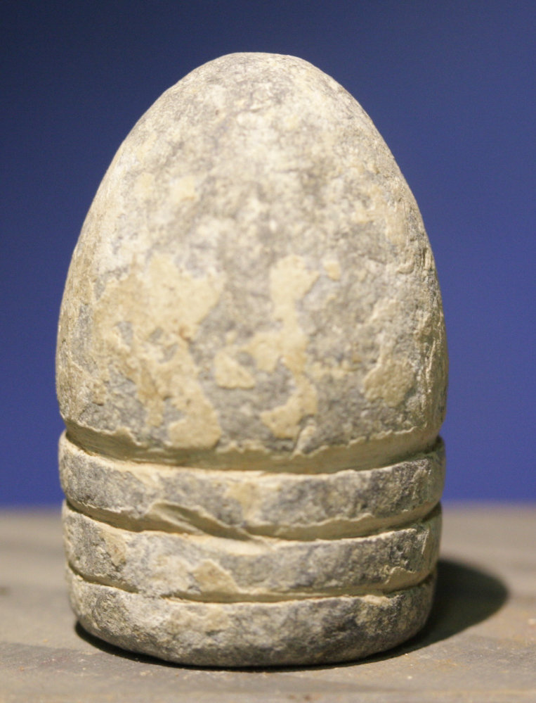 JUST ADDED ON 11/29 - GETTYSBURG - DEVIL'S DEN AREA - ROSENSTEEL FAMILY - Confederate .69 Caliber Bullet GRH-DDA129