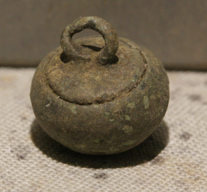JUST ADDED ON 12/13 - GETTYSBURG - THE TROSTLE FARM - ROSENSTEEL FAMILY - Nice Zouave or Ball Cuff Button GR-IRTFH71