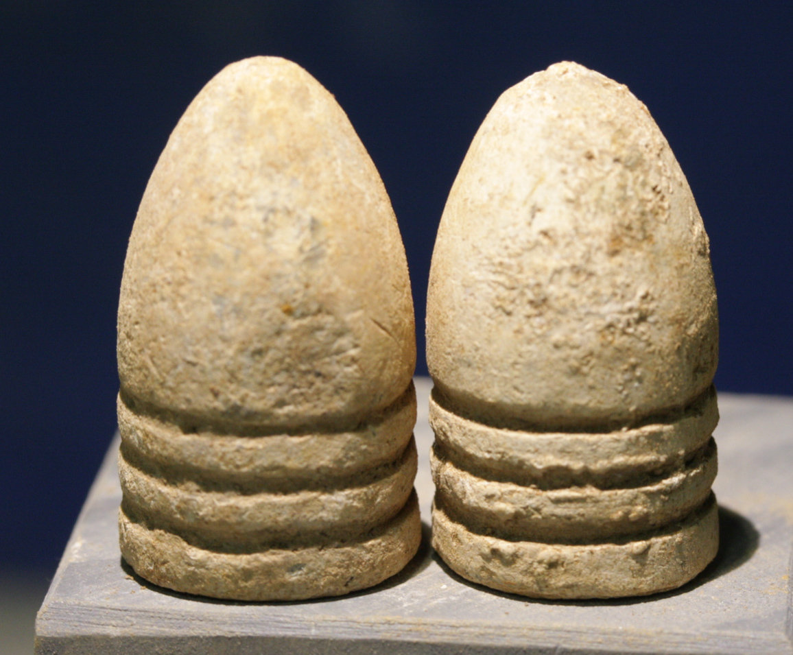JUST ADDED ON 1/3 - CULPEPER, VIRGINIA - Two .58 Caliber Bullets WB-CLP19