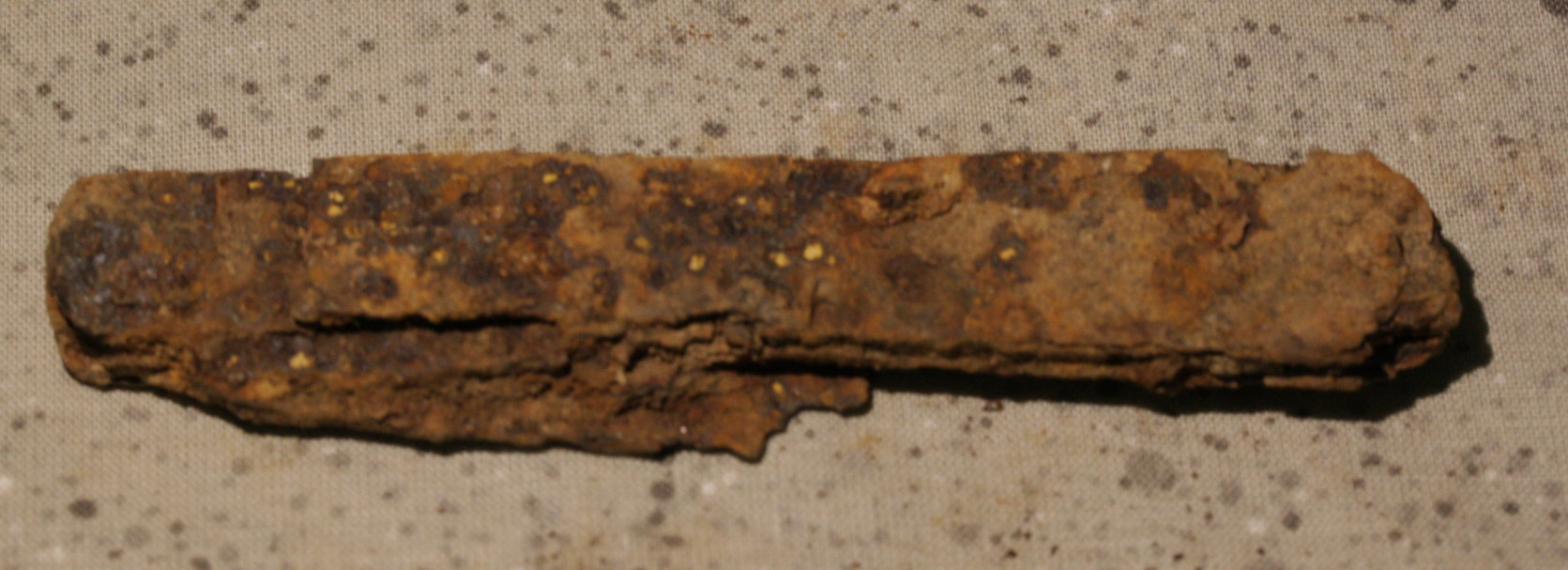 JUST ADDED ON 1/10 - CONFEDERATE CAMP / LEESBURG, VIRGINIA / BATTLE OF BALL'S BLUFF - Pocket Knife - from a Relic Hunter's Old Boxed Collection