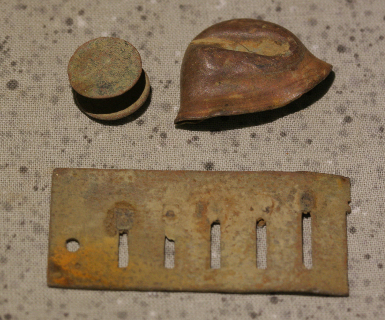 JUST ADDED ON 1/17 - BATTERY ROBINETT - CORINTH - RARE LOCATION - Three Relics B-BR07