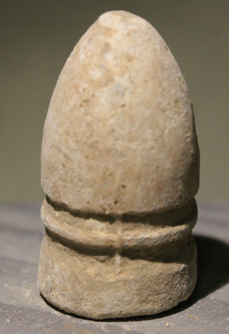JUST ADDED ON 2/7 - GETTYSBURG - THE WHEATFIELD AREA - ROSENSTEEL FAMILY - .58 Caliber Confederate Gardner Bullet GRH-IRWL12