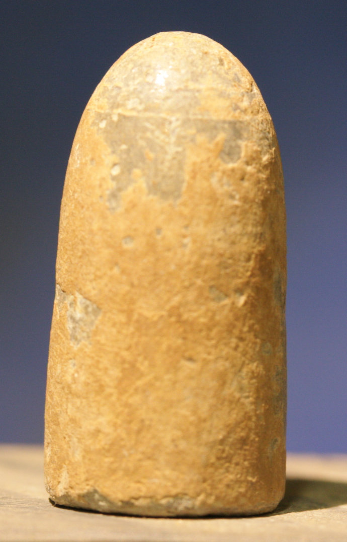 JUST ADDED ON 2/14 - GETTYSBURG - SADDLE BETWEEN LITTLE ROUND TOP & BIG ROUND TOP - ROSENSTEEL FAMILY - Enfield Bullet with "L" Cavity Mark GR-IRLRBRH60a