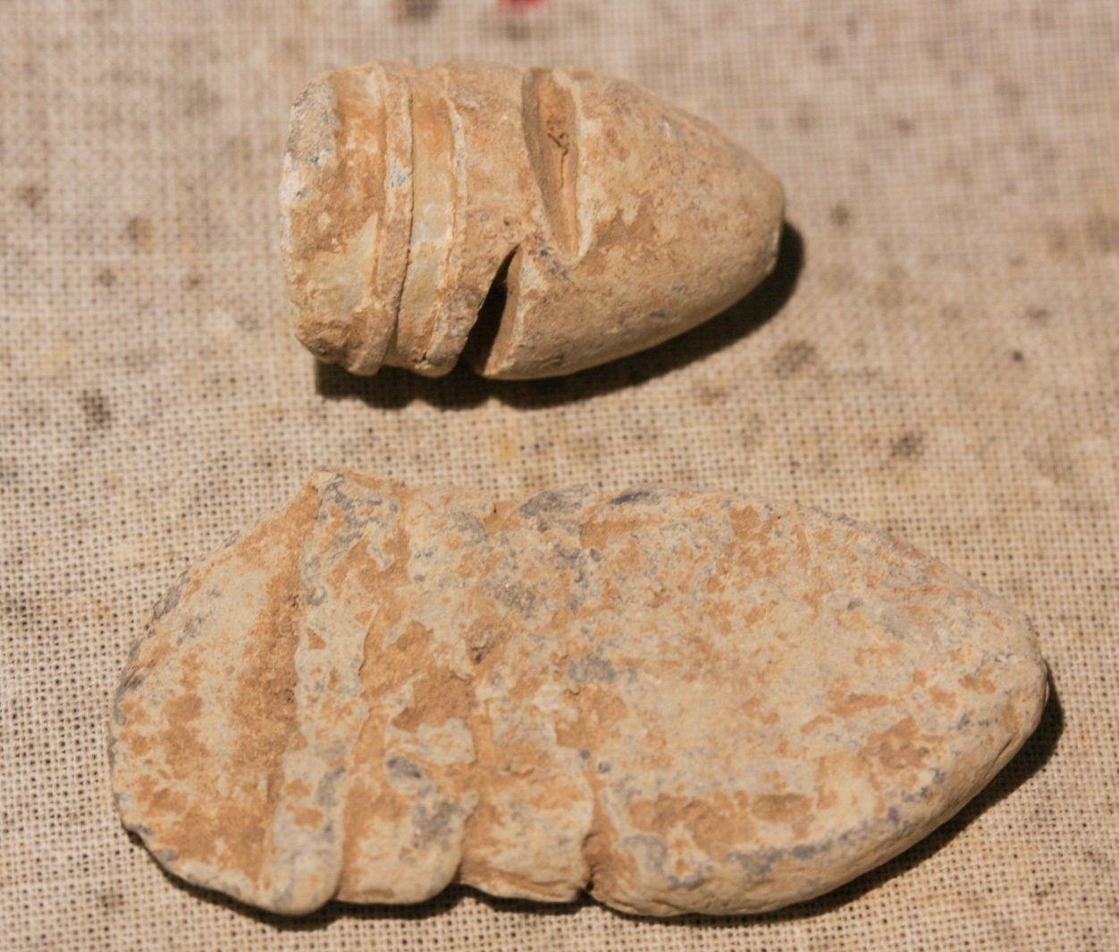 JUST ADDED ON 2/28 - THE BATTLE OF PIEDMONT - Two Soldier Carved Bullets WB-PDM21