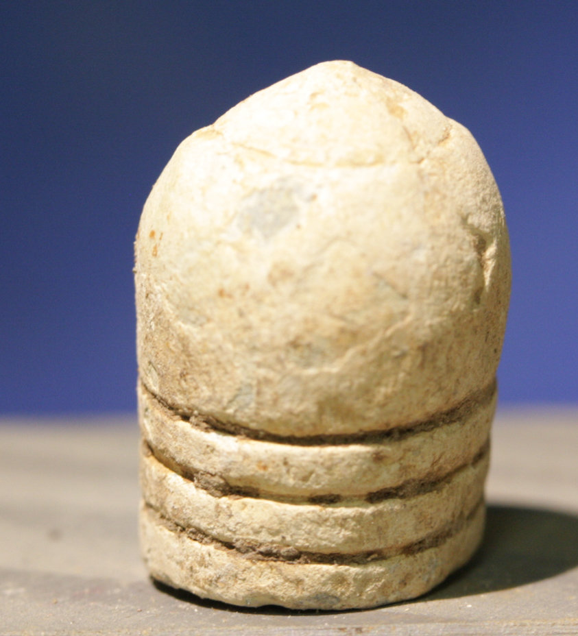JUST ADDED ON 2/28 - GETTYSBURG - JENNIE WADE HOUSE / CEMETERY HILL - ROSENSTEEL FAMILY - Fired Bullet with Ram Rod Mark GR-IRJWH37