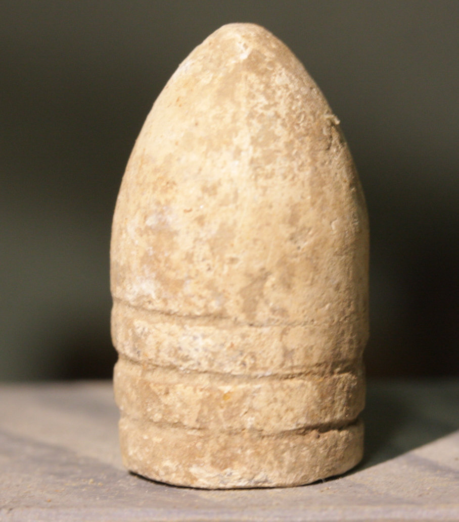 JUST ADDED ON 5/10 - GETTYSBURG - DEVIL'S DEN - ROSENSTEEL FAMILY - .58 Caliber Bullet - Probably Confederate GR-IRDDH200