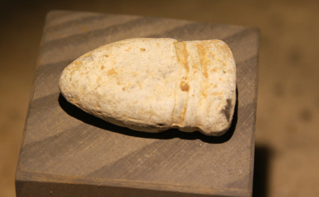 JUST ADDED ON 5/24 - GETTYSBURG /VALLEY OF DEATH/ ROSENSTEEL COLLECTION - A Fired Confederate Gardner Bullet - found by Ellwood Cullison in 1941 GR-VOD100