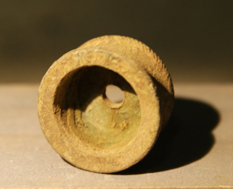 JUST ADDED ON 6/3 - GETTYSBURG - DEVIL'S DEN AREA - ROSENSTEEL FAMILY - Part of an Enfield Musket Tompion
