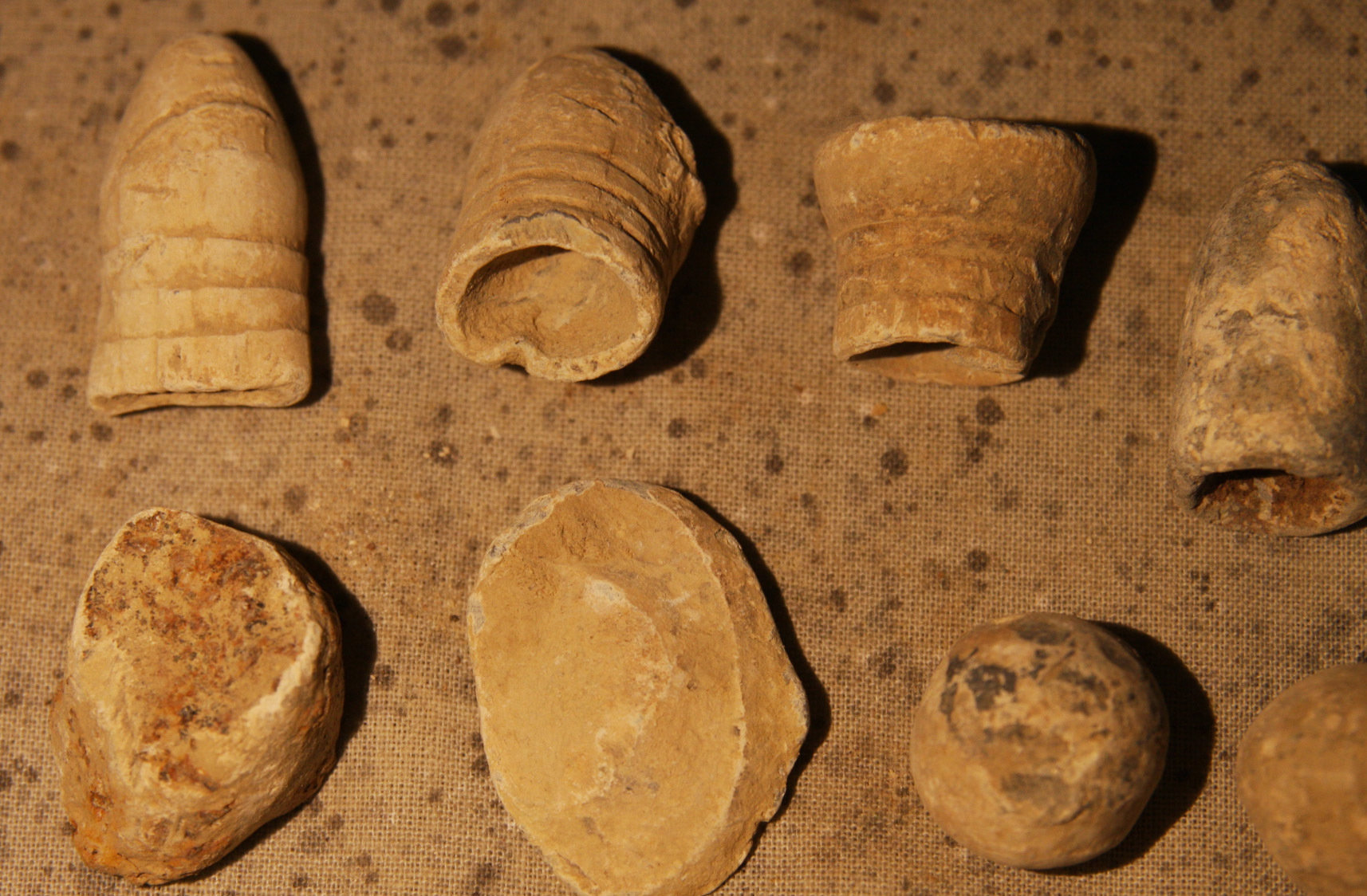 JUST ADDED ON 6/6 - THE BATTLE OF MALVERN HILL / AREA OF MAGRUDER'S ADVANCE - Bullet & Case Shot Group - Found in 1963