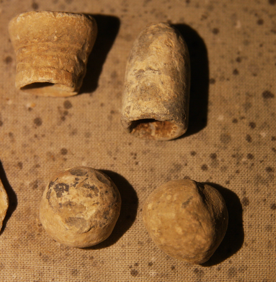 JUST ADDED ON 6/6 - THE BATTLE OF MALVERN HILL / AREA OF MAGRUDER'S ADVANCE - Bullet & Case Shot Group - Found in 1963
