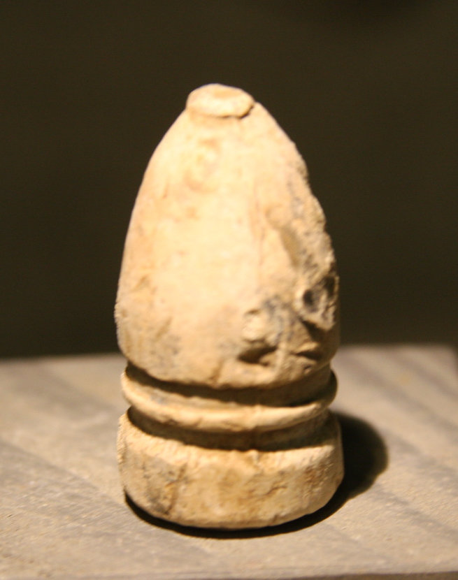 JUST ADDED ON 6/8 - GETTYSBURG RETREAT / LEE'S FINAL LINE BELOW HAGERSTOWN - .58 Caliber Confederate Gardner Bullet - Found by Andy Keyser in 1989 AK-H02