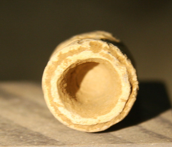 JUST ADDED ON 6/8 - GETTYSBURG RETREAT / LEE'S FINAL LINE BELOW HAGERSTOWN - .58 Caliber Confederate Gardner Bullet - Found by Andy Keyser in 1989