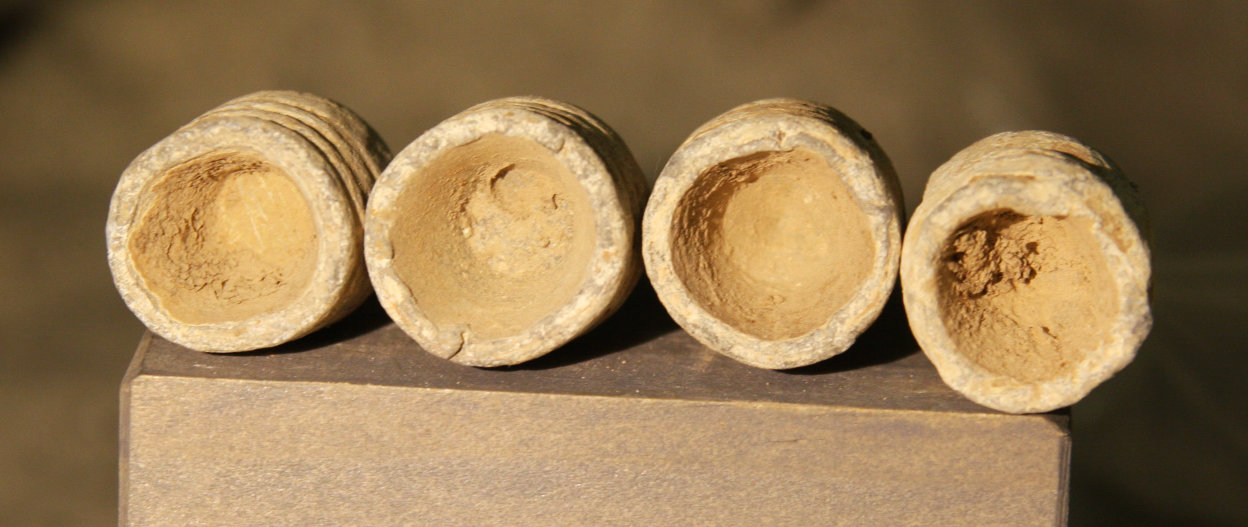 CLEARANCE - REDUCED 40% - THE SIEGE OF PETERSBURG - 4 .69 Caliber Bullets - with Original Collection Label