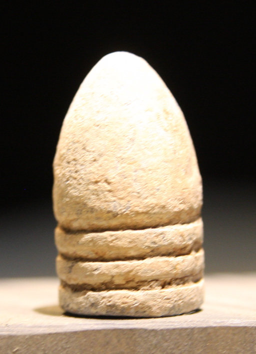 JUST ADDED ON 8/13 - ANTIETAM - THE WEST WOODS / WENTWORTH MILITARY ACADEMY COLLECTION - Washington Arsenal Bullet found in 1955 A-WWA07