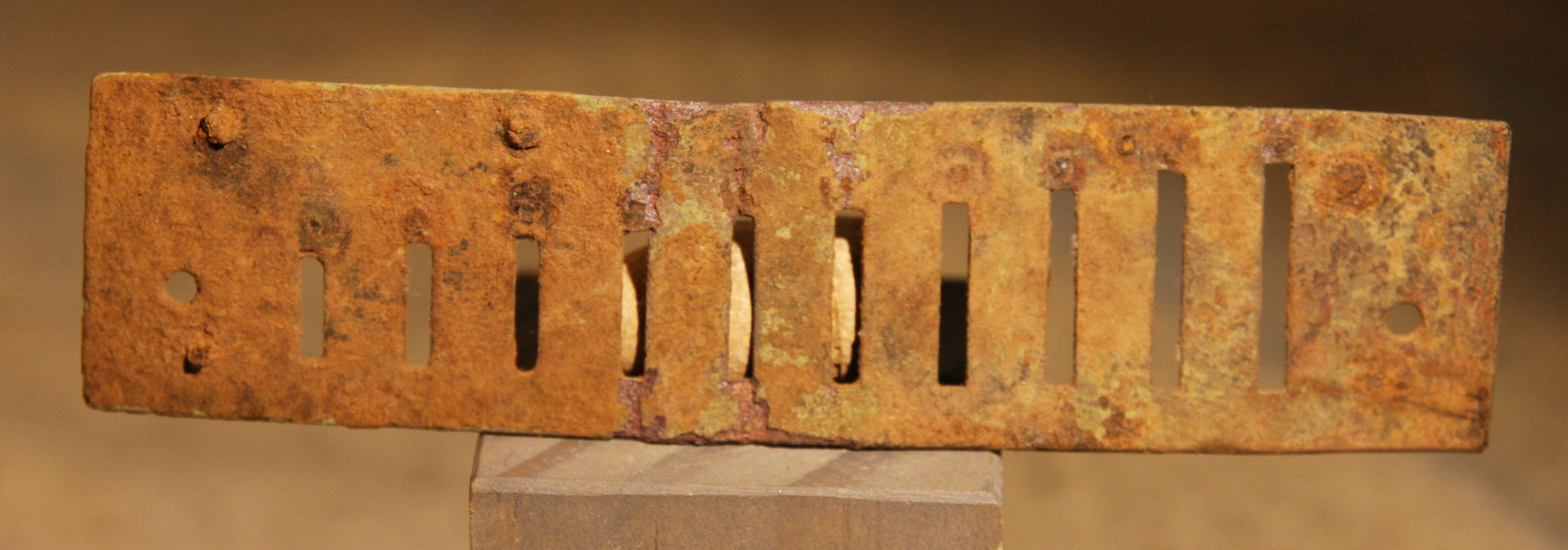 JUST ADDED ON 8/28 - THE BATTLE OF GETTYSBURG / AREA BEHIND THE ROUND TOPS - Complete Harmonica Reed