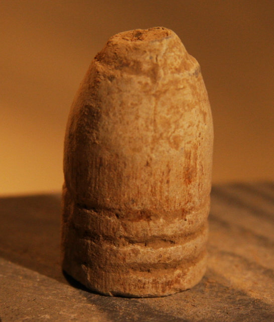 JUST ADDED ON 10/3 - ANTIETAM / NEAR THE MUMMA FARM & EAST WOODS - Pulled/Misfired Bullet A-MR10