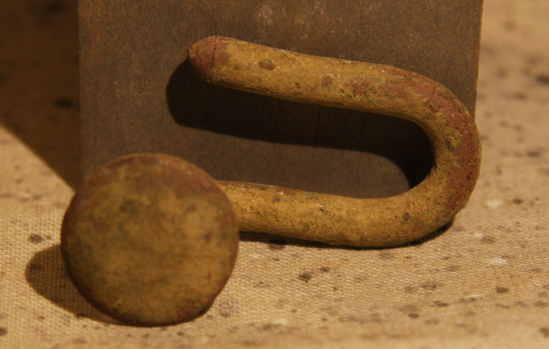 JUST ADDED ON 10/24 - THE BATTLE OF GETTYSBURG / AREA BEHIND THE ROUND TOPS - Knapsack Hook NG-RT42