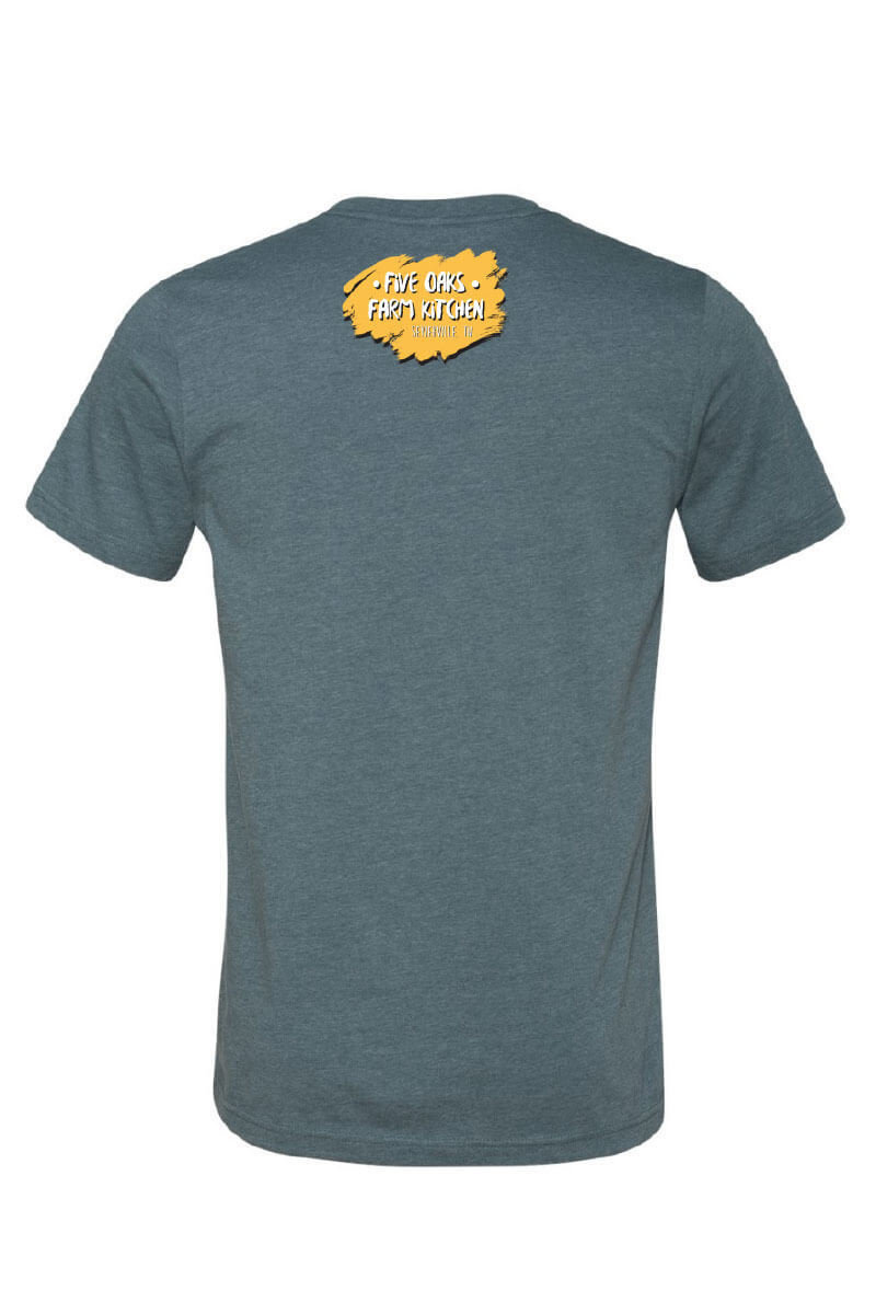 Five Oaks Farm Kitchen - Bee Happy Short Sleeve Shirt (Back)