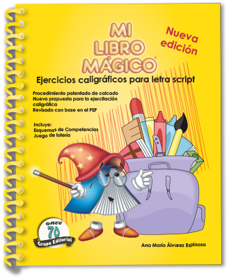 MI LIBRO MÁGICO. EJERCICIOS PARA LETRA SCRIPT MI LIBRO MÁGICO. EJERCICIOS PARA LETRA SCRIPT