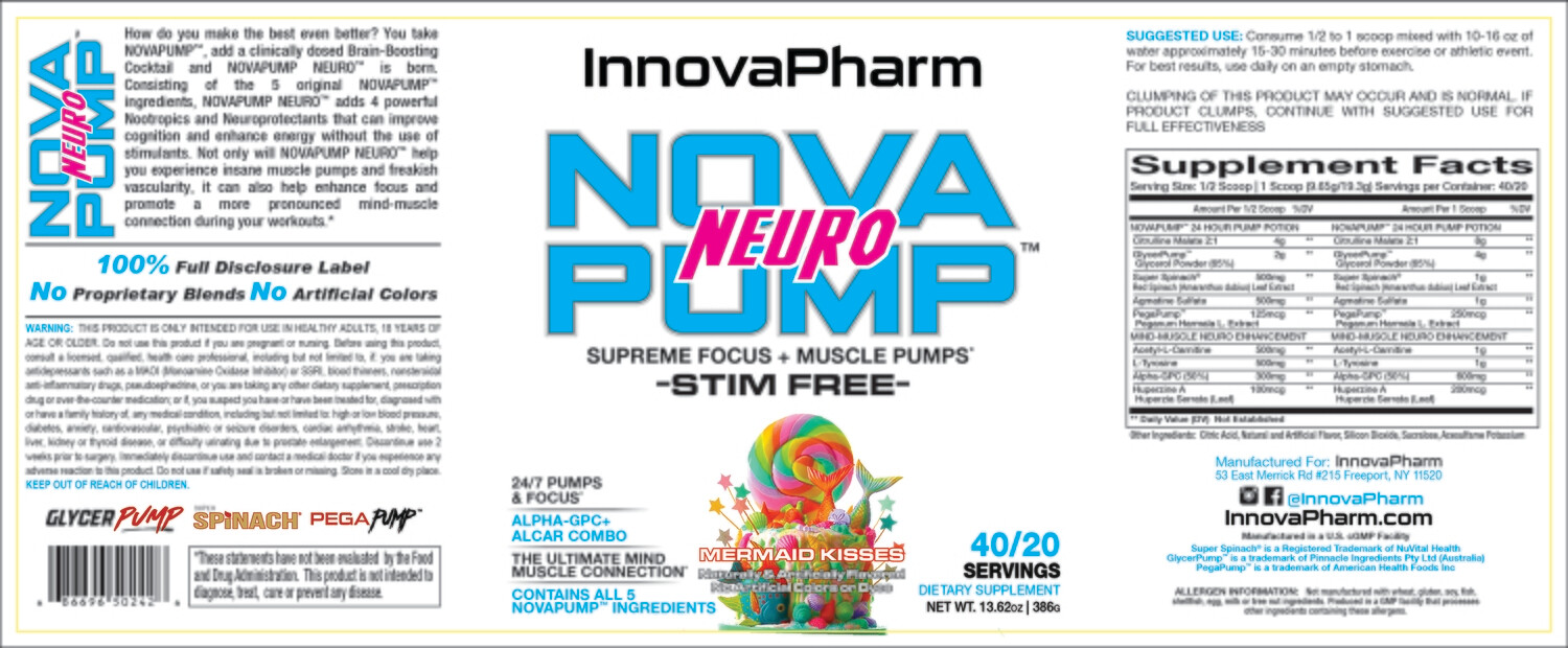 InnovaPharm NovaPump Neuro
