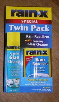 Rain-X Twin Pack Rain Repellant / Foaming Glass Cleaner SKU16420