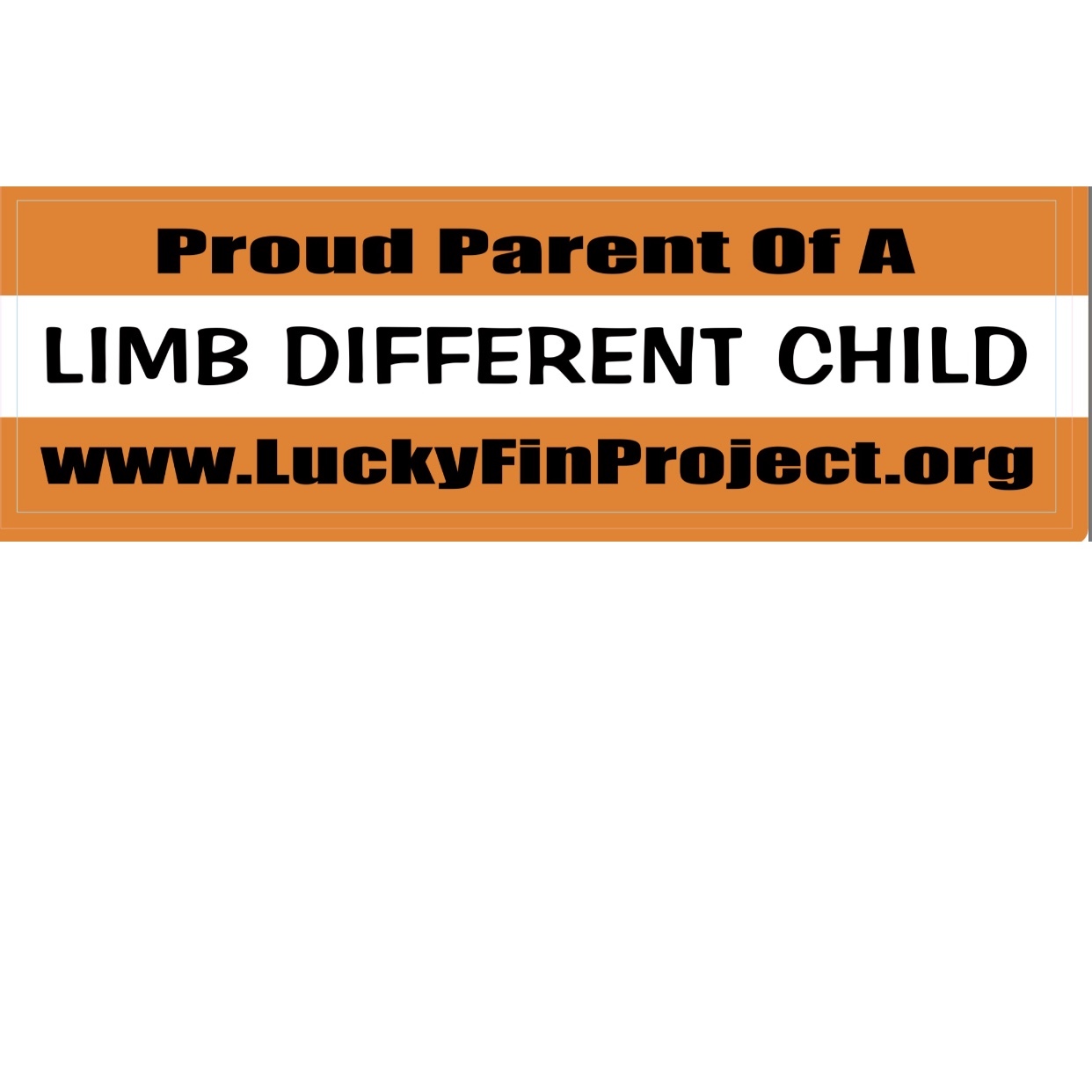 Proud Parent Bumper Sticker Proud- BUMPER