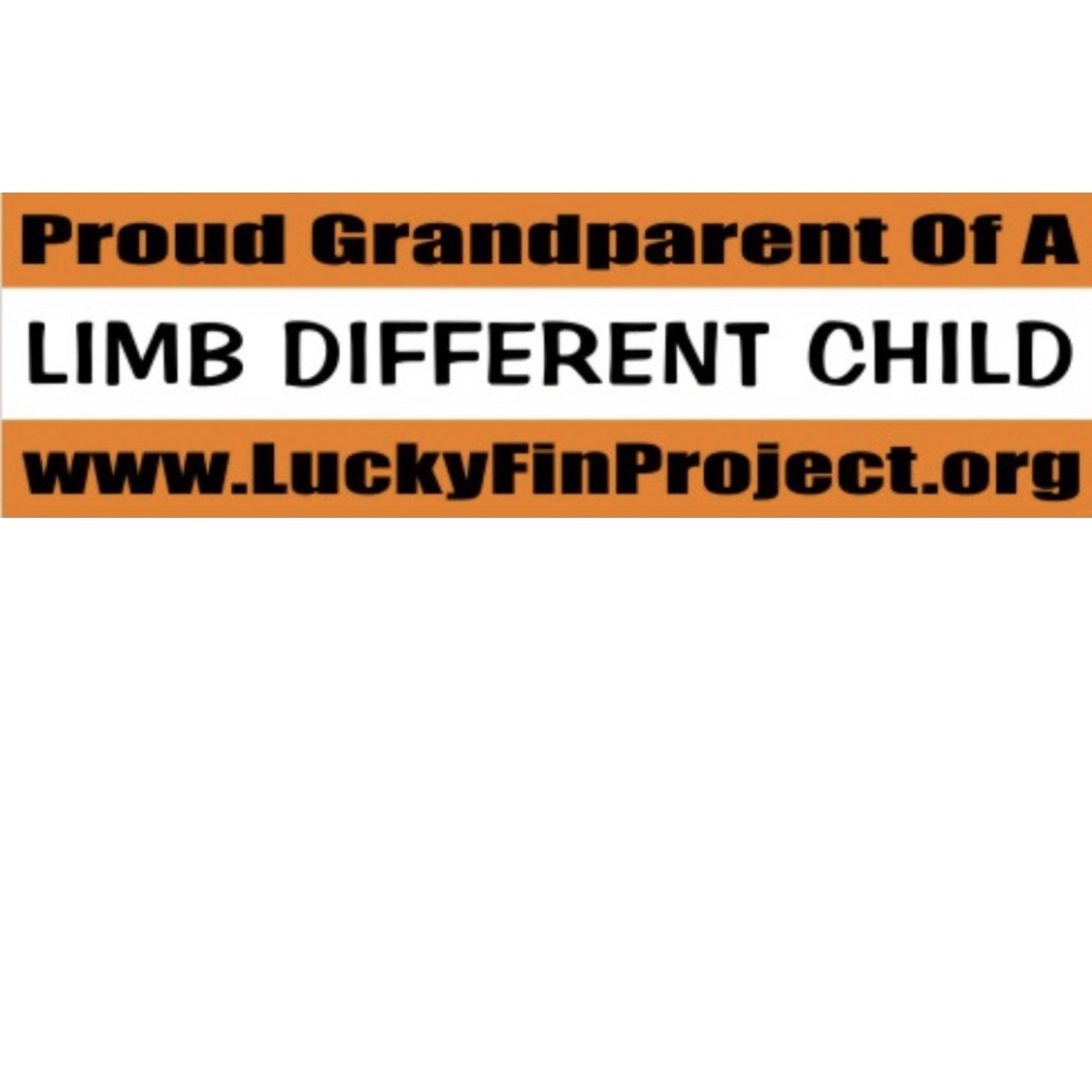 Proud GP Bumper Sticker PGP- BUMPER