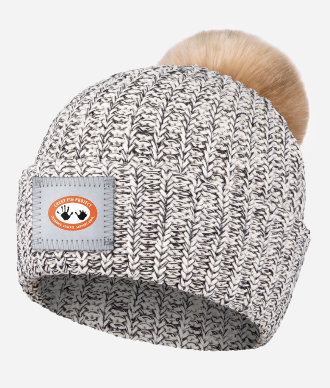 *NEW* Love Your Melon LFP Cuffed Pom Beanie LYM-POM