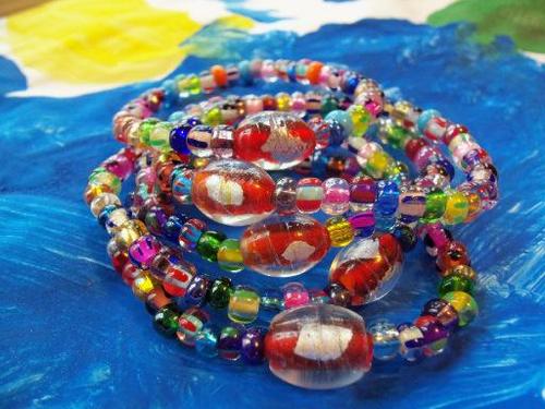 Lucky Fin Bracelet-Multi Colored LFB-Multi