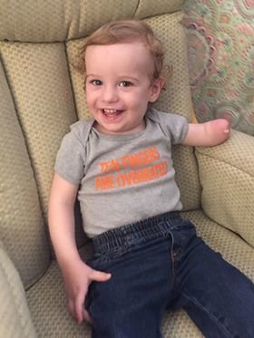 Ten Fingers Are Overrated-Baby Onesie