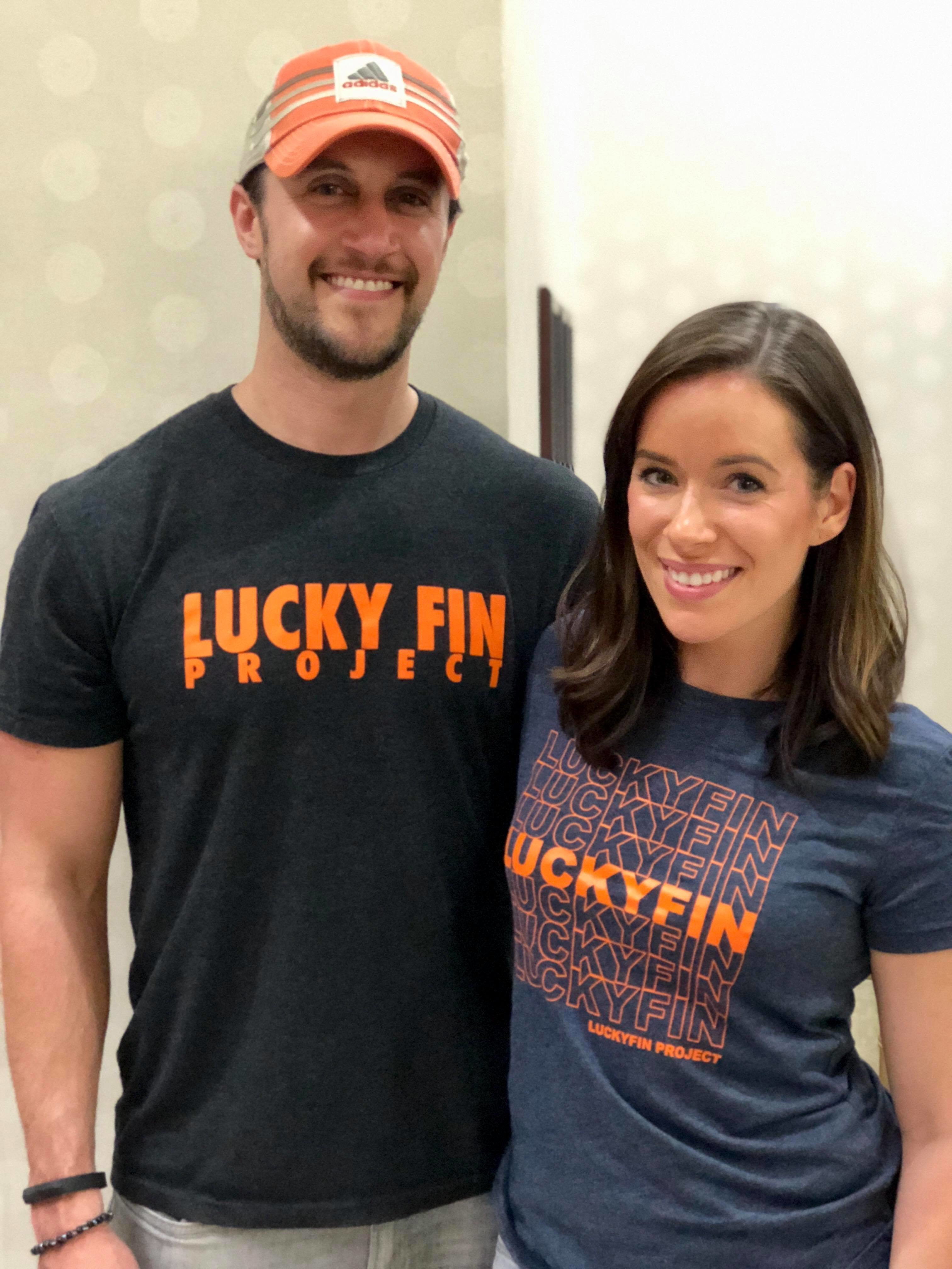 Women's Cut Grocery Lucky Fin T-shirt GRO-WC