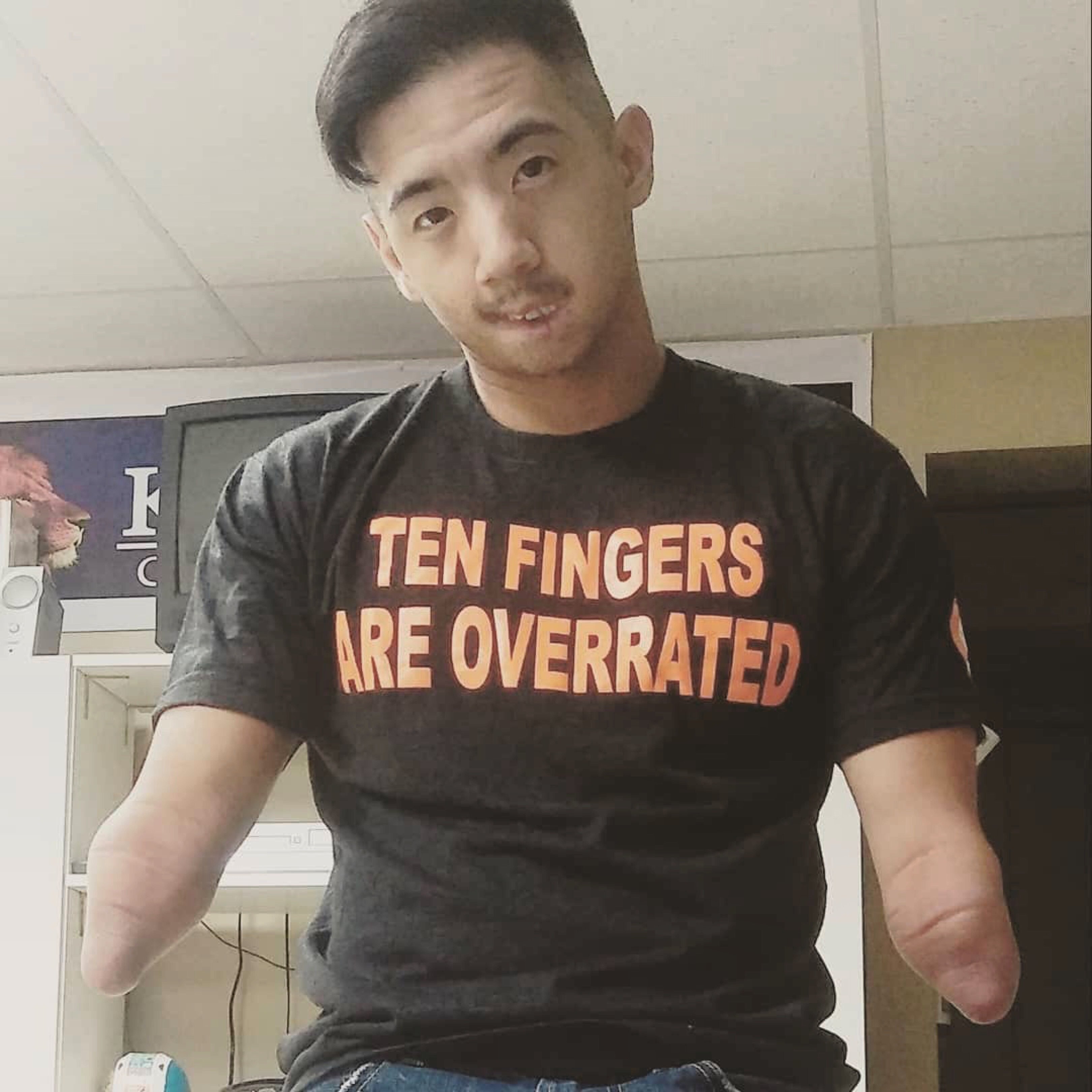 *Limited Edition* Unisex "Ten Fingers Are Overrated" T-shirt