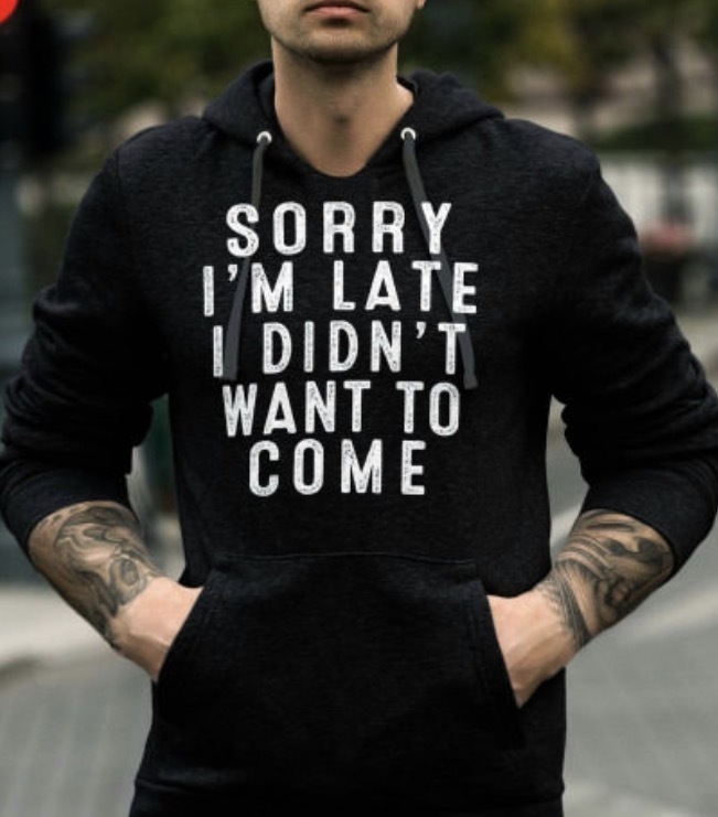 Sorry I'm late 00784