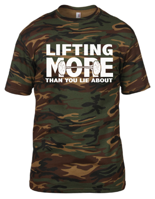 Lifting more - camouflage green 01270