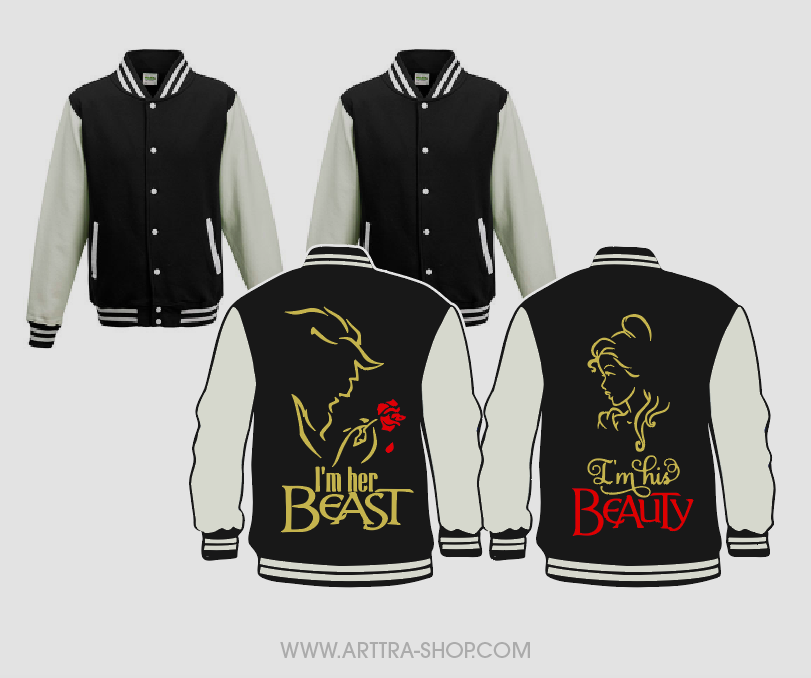 His Beauty & Her Beast - zwart (2st.) 01681