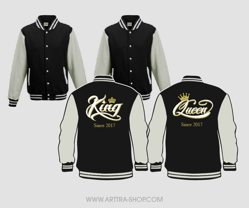 King & Queen Smooth - zwart (2st.) 01682