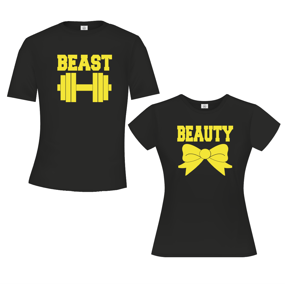 Beauty & Beast - Zwart & Geel 01933