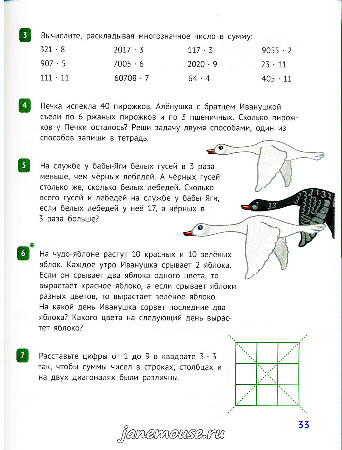 Математика 3 класс. Часть 1. Иванова Е.Ю.