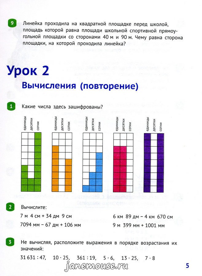 Математика 4 класс. Часть 1. Иванова Е.Ю.