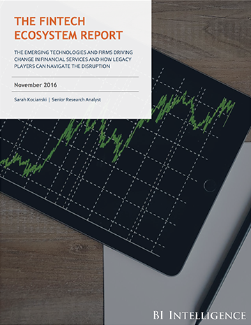 Fintech Ecosystem Report Cover