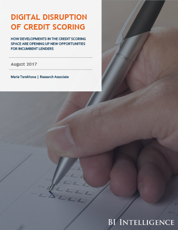 The Digital Disruption of Credit Scoring