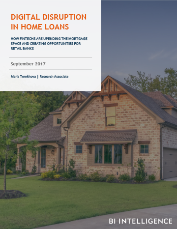 The Digital Disruption in Home Loans Report
