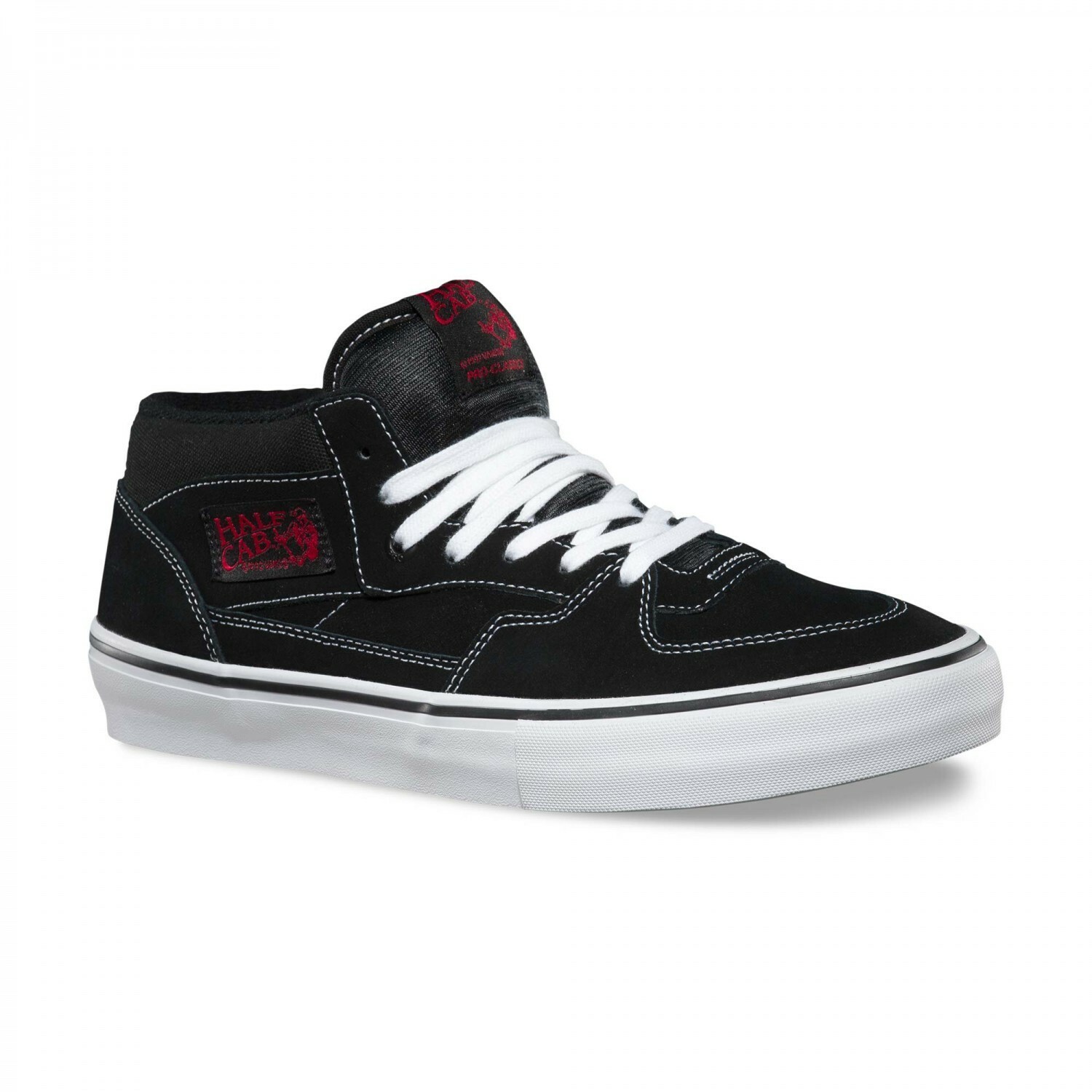 vans half cab pro black