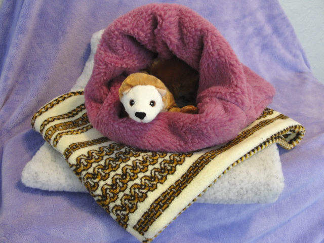 Ferret Berber Faux Fur Plush Sleep Sack Ferret Berber Faux Fur Plush Sleep Sack