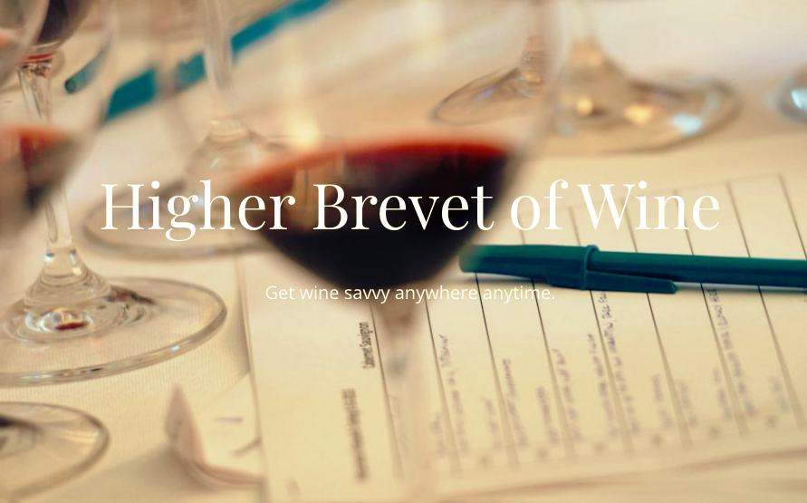 Higher Brevet of Wine Higher Brevet of Wine
