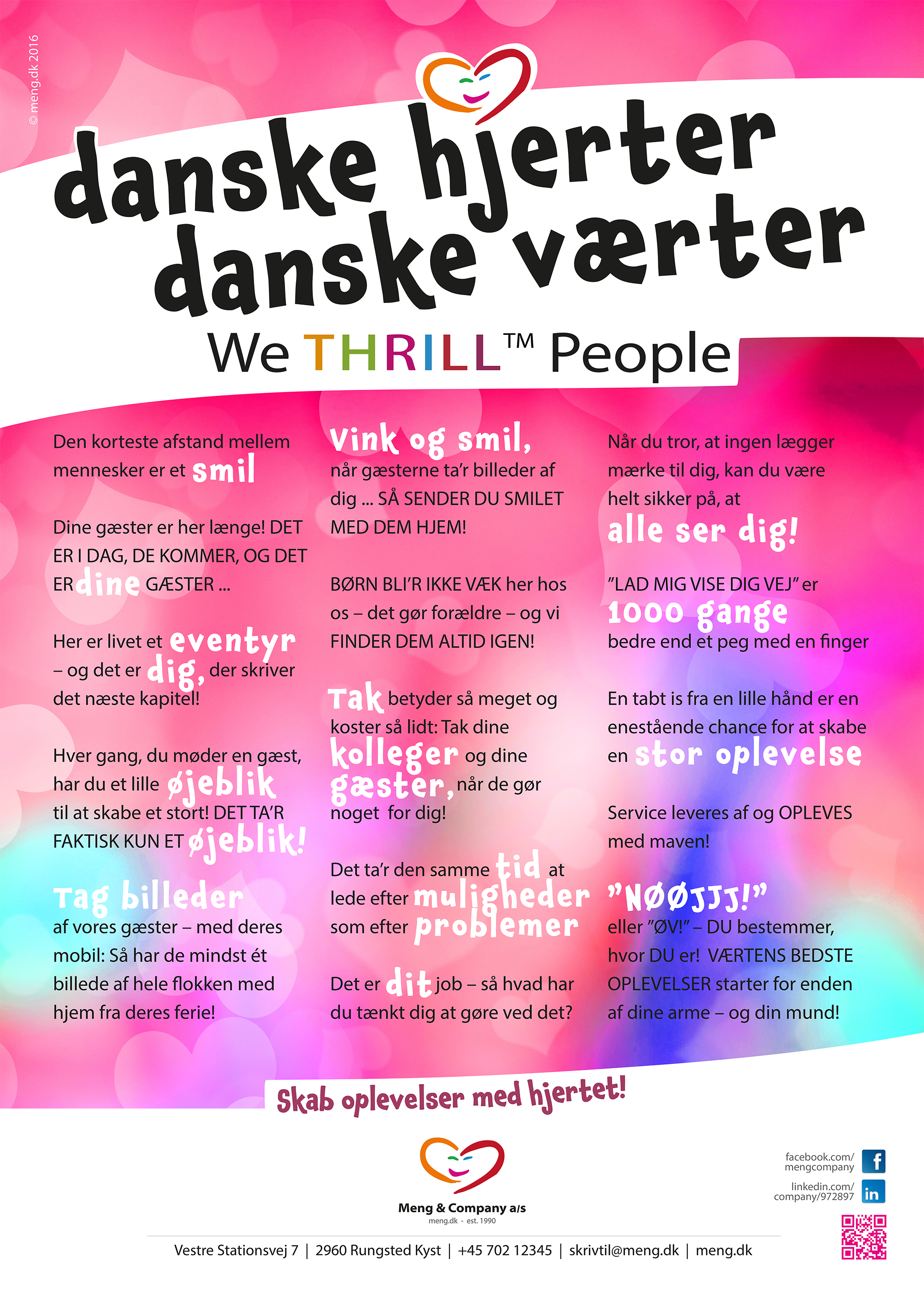 Plakat - Danske hjerter - danske værter 00011